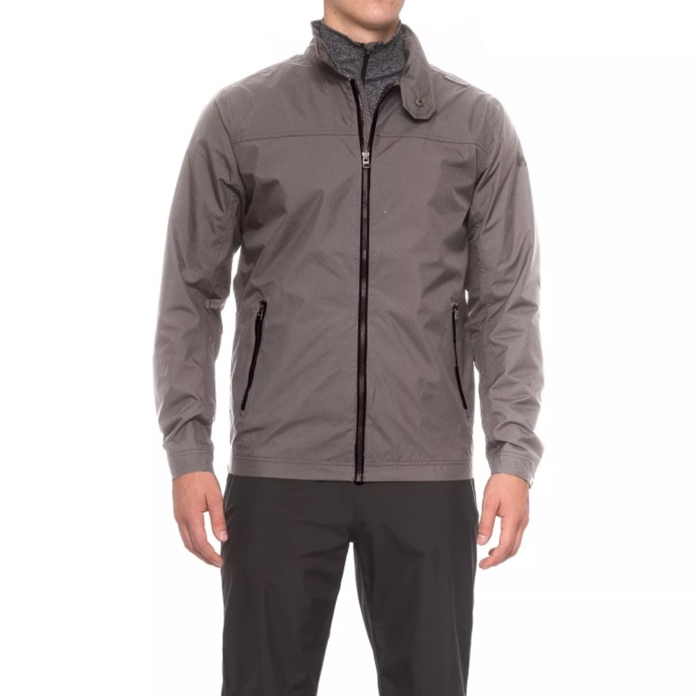 HELLY HANSEN DERRY MOTO RAIN JACKET MEN NWT GREY